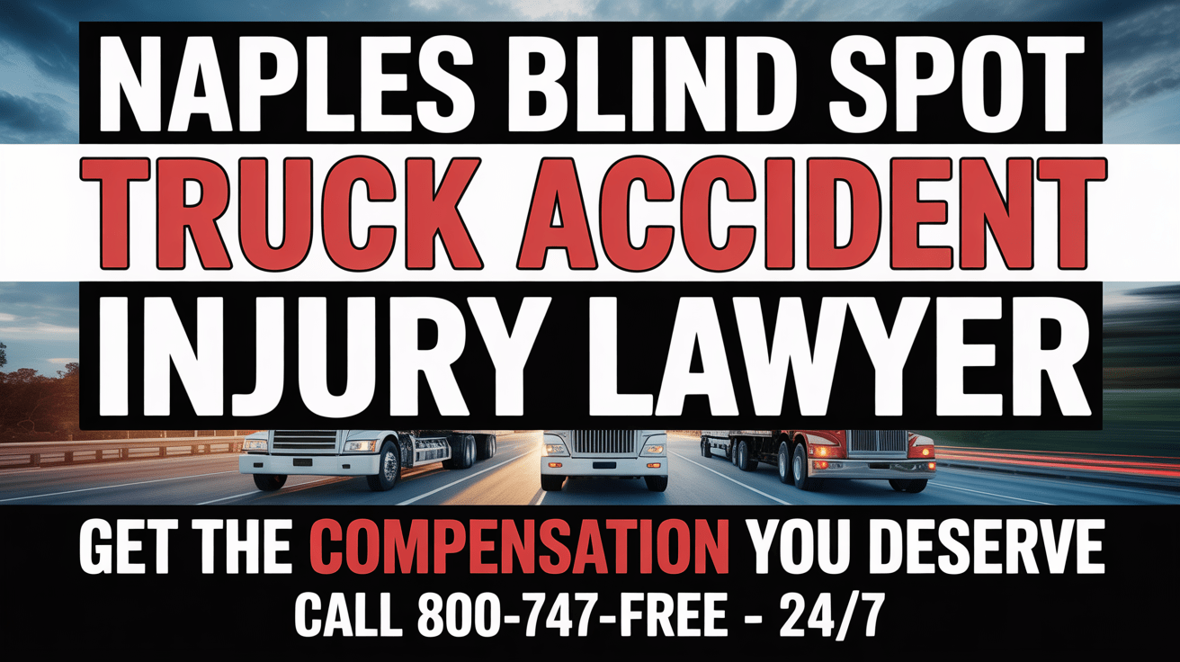Naples Blind Spot Truck Accident Injury Lawyer