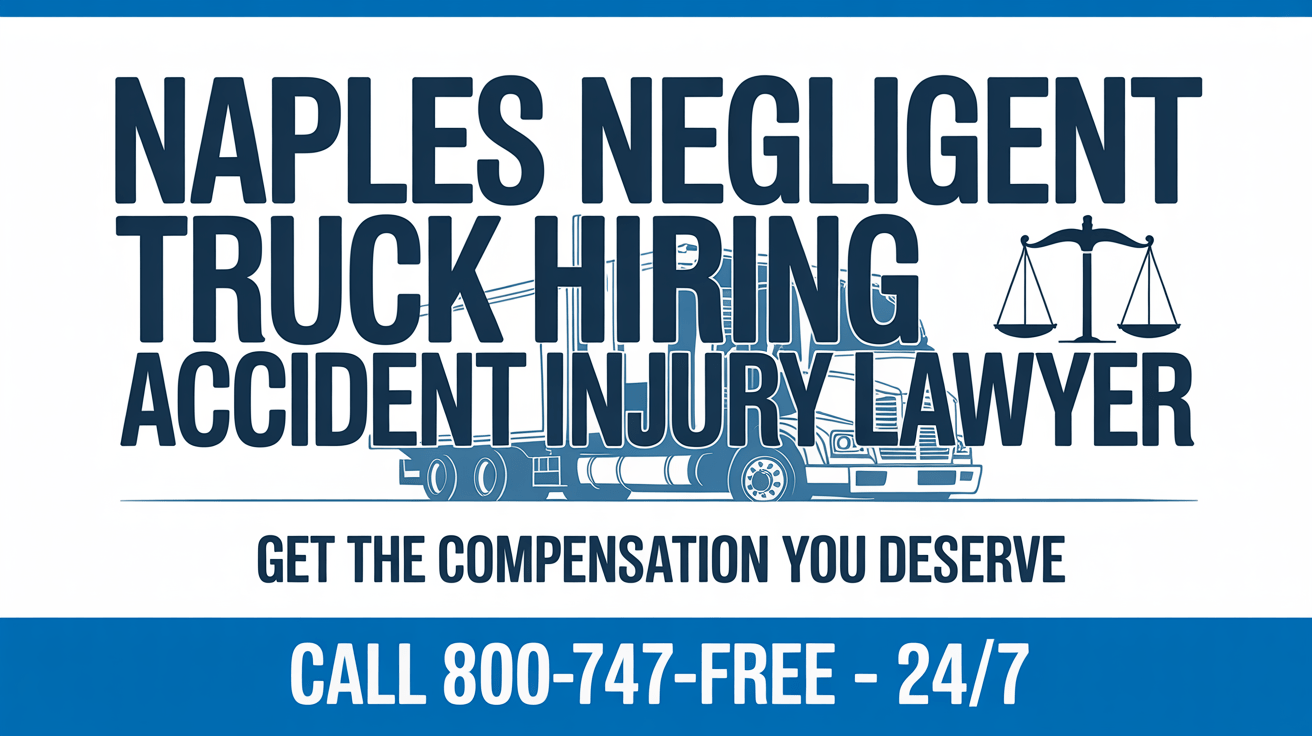 Naples Negligent Truck Hiring Accident Injury Lawyer