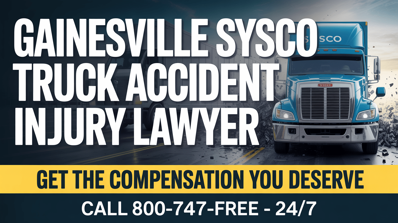 Abogado de Lesiones por Accidente de Camión Sysco en Gainesville