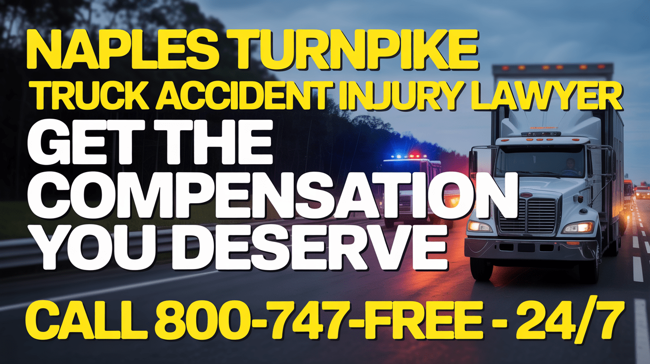 Naples Turnpike Truck Accident Injury Lawyer