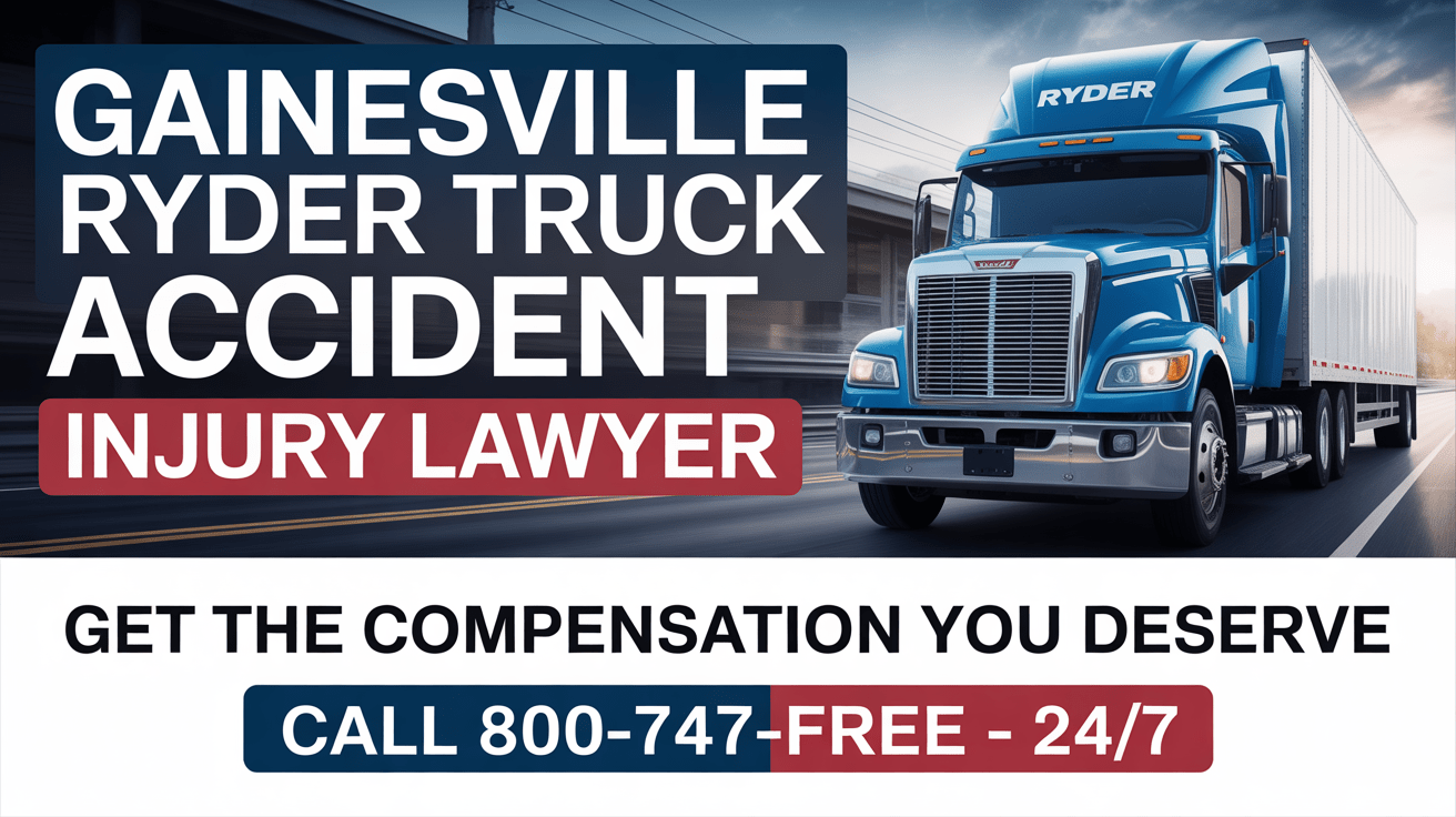 Abogado de Lesiones por Accidentes de Camiones Ryder en Gainesville