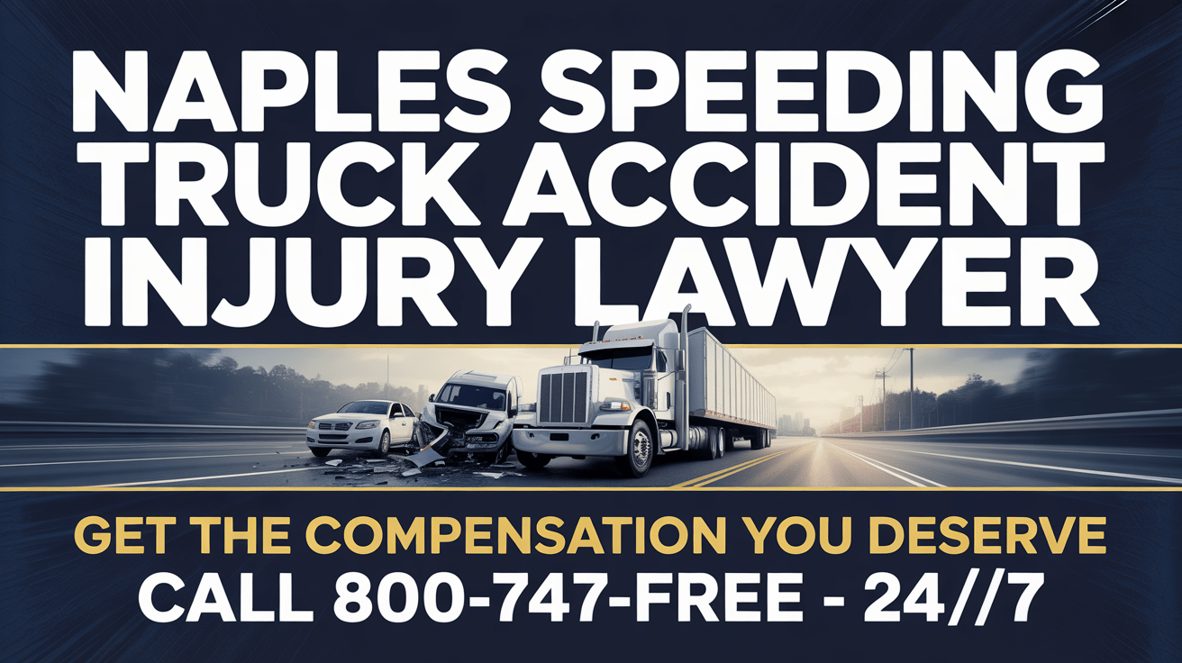 Naples Speeding Truck Accident Injury Lawyer