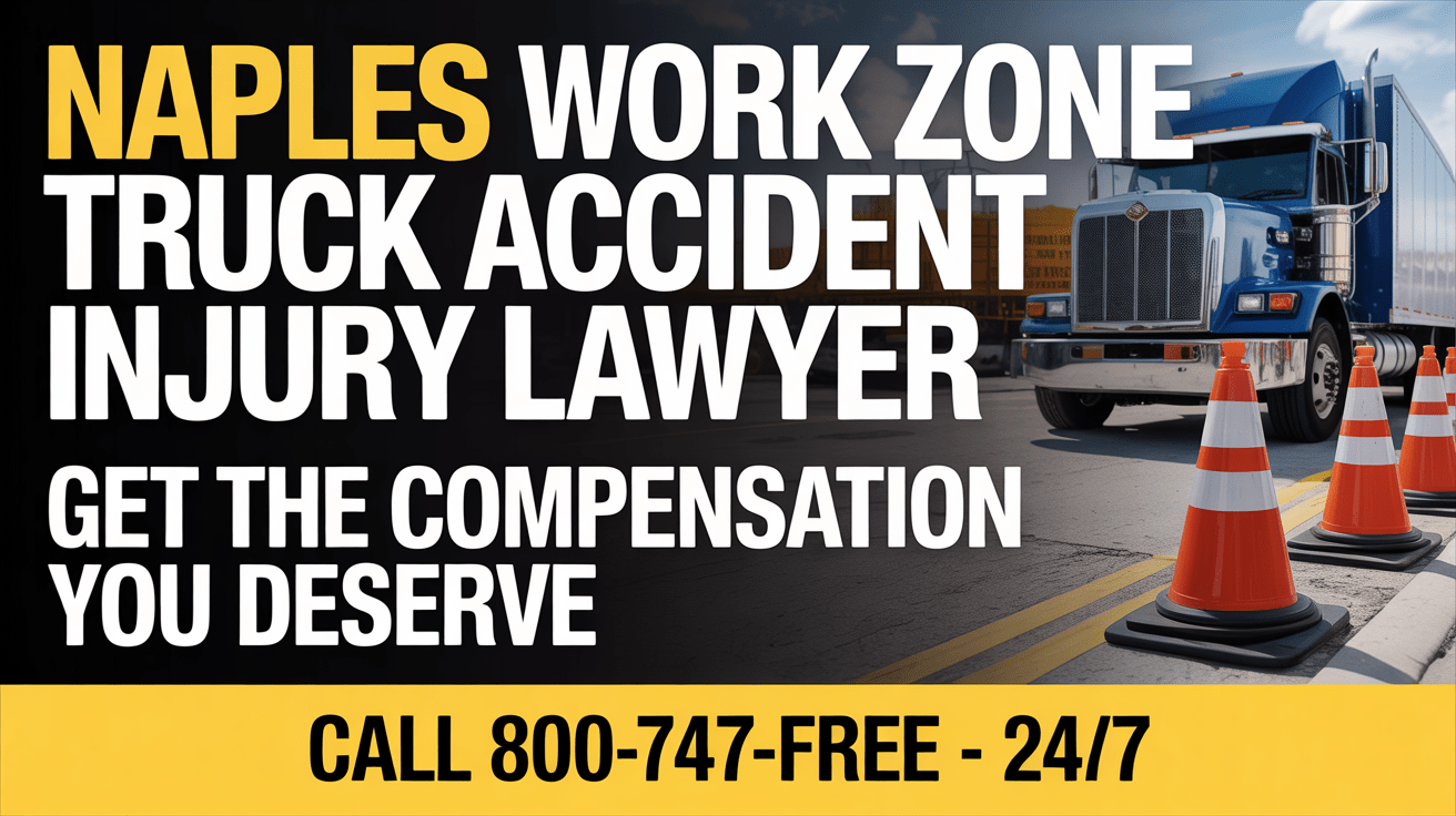 Naples Work Zone Truck Accident Injury Lawyer