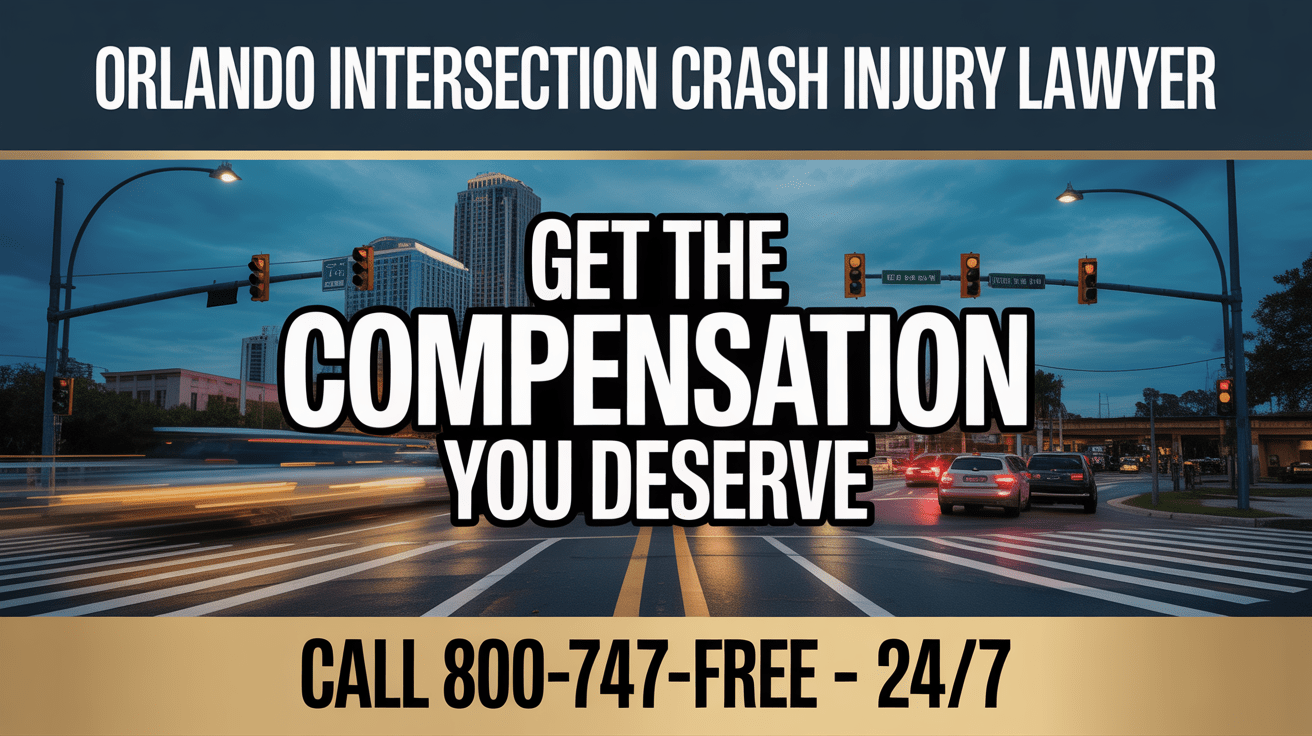 Abogado de Lesiones por Accidentes en Intersecciones de Orlando