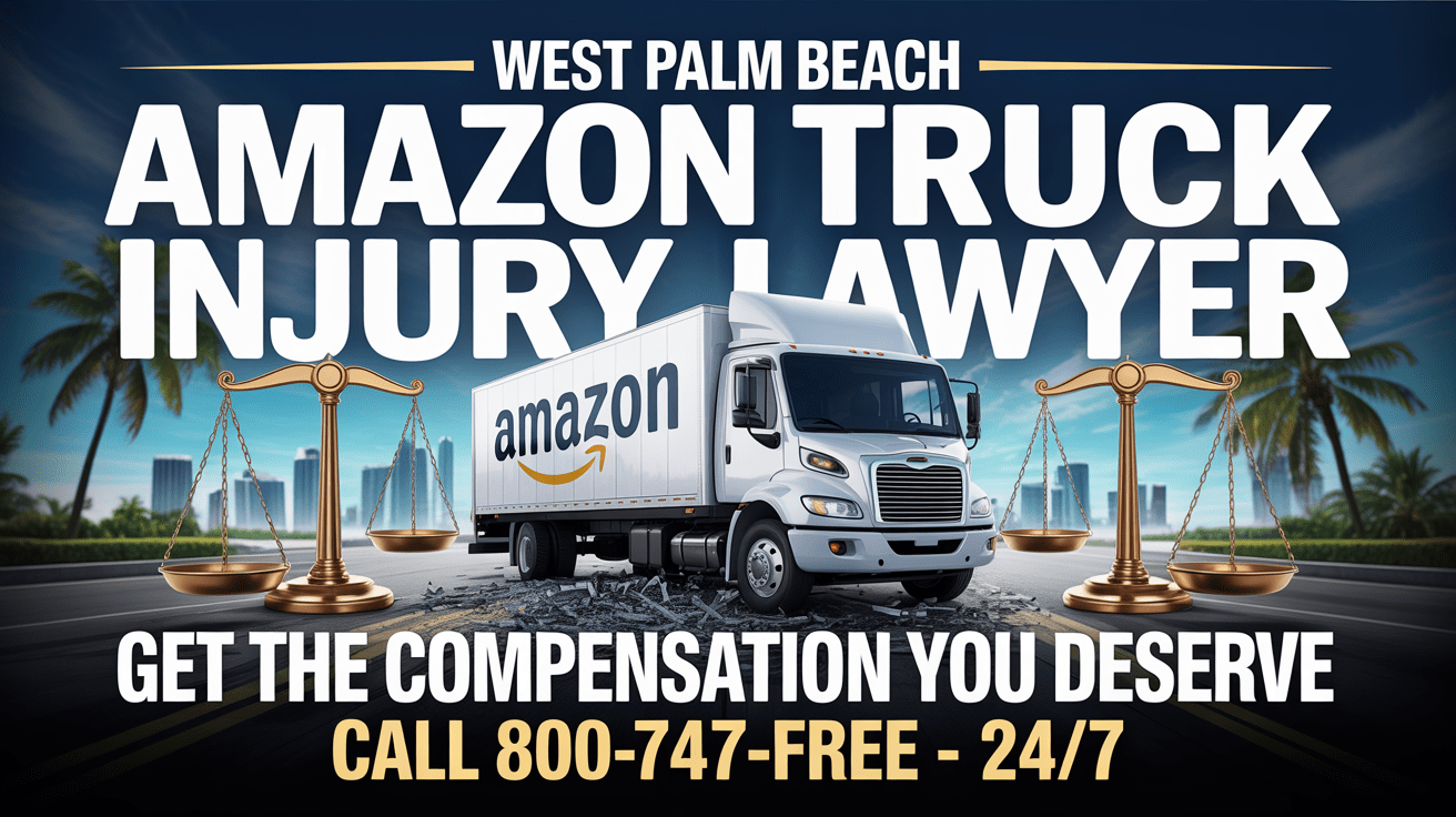 Abogado de Lesiones por Accidente de Camión de Amazon en West Palm Beach