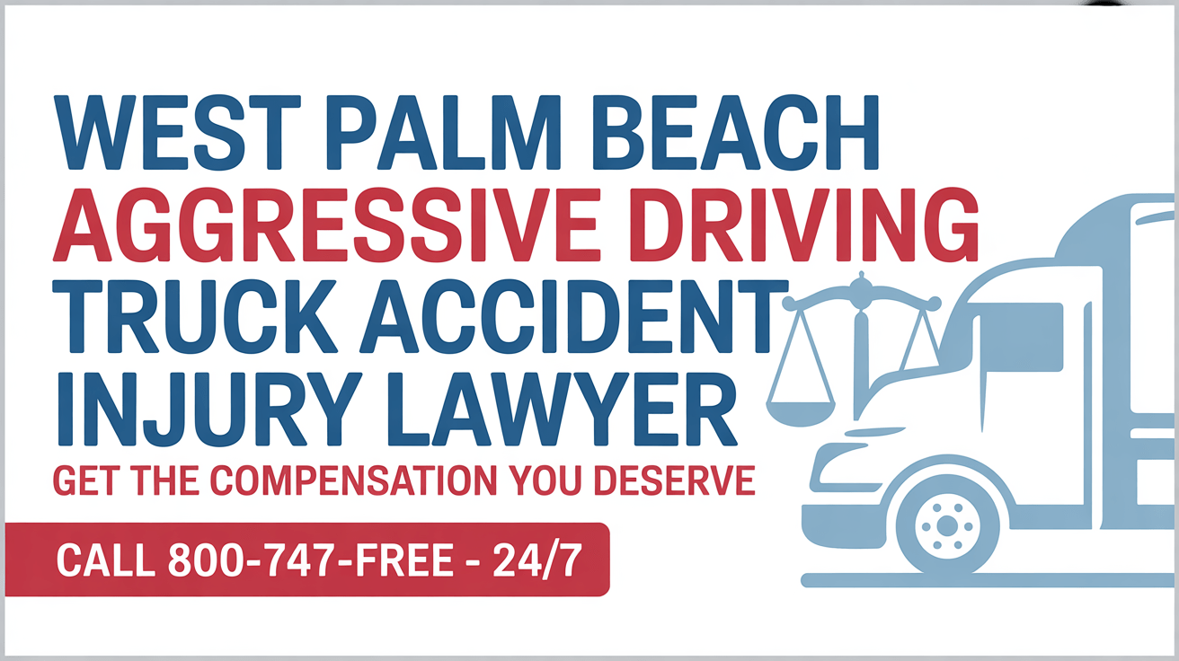West Palm Beach Aggressive Driving Truck Accident Injury Lawyer