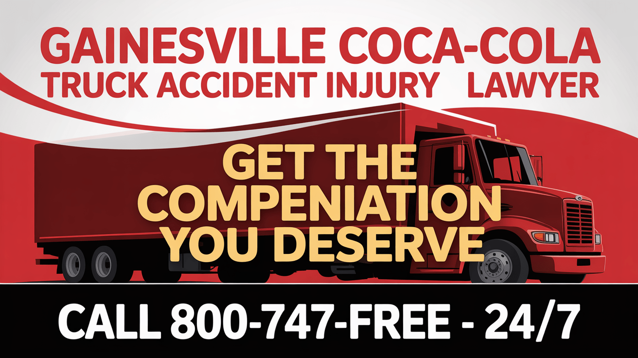Abogado de Lesiones por Accidente de Camión de Coca-Cola en Gainesville
