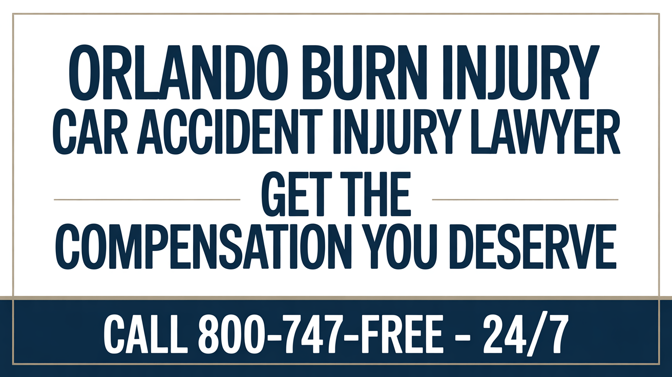 Orlando Burn Injury Car Accident Injury Lawyer