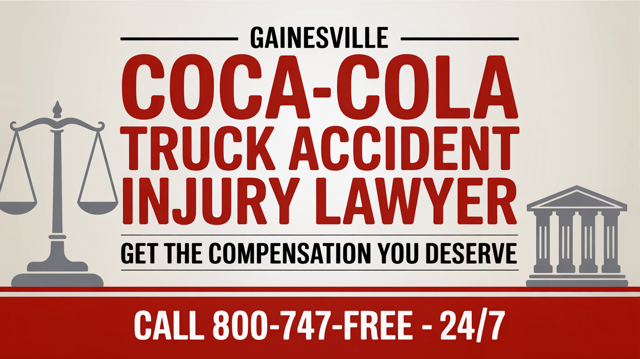 Abogado de lesiones por accidente de camión de Coca-Cola en Gainesville