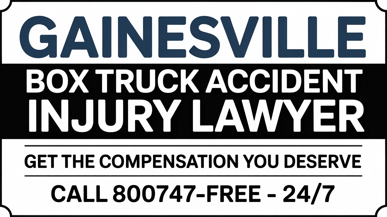 Gainesville Box Truck Accident Injury Lawyer
