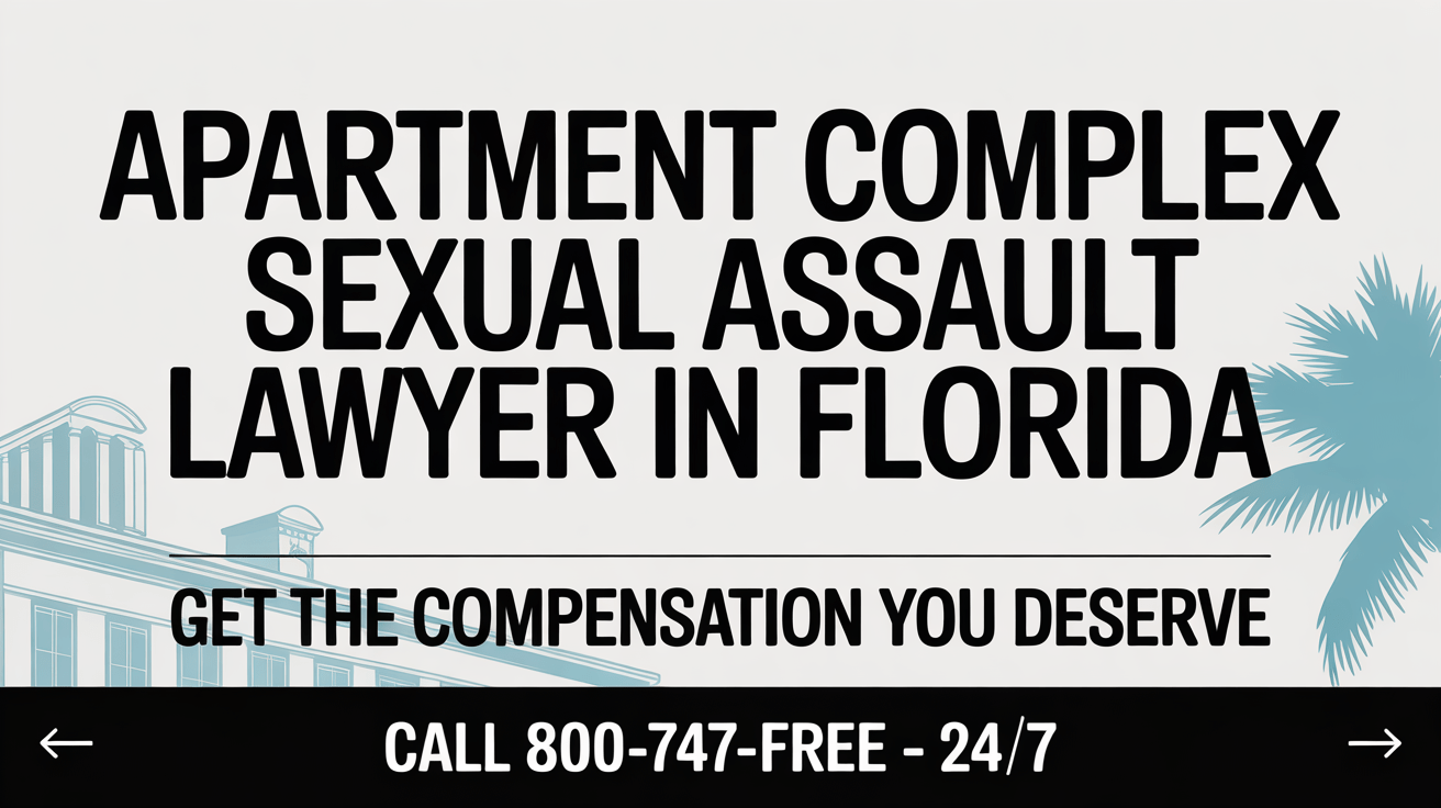 Apartment Complex Sexual Assault Lawyer in Florida