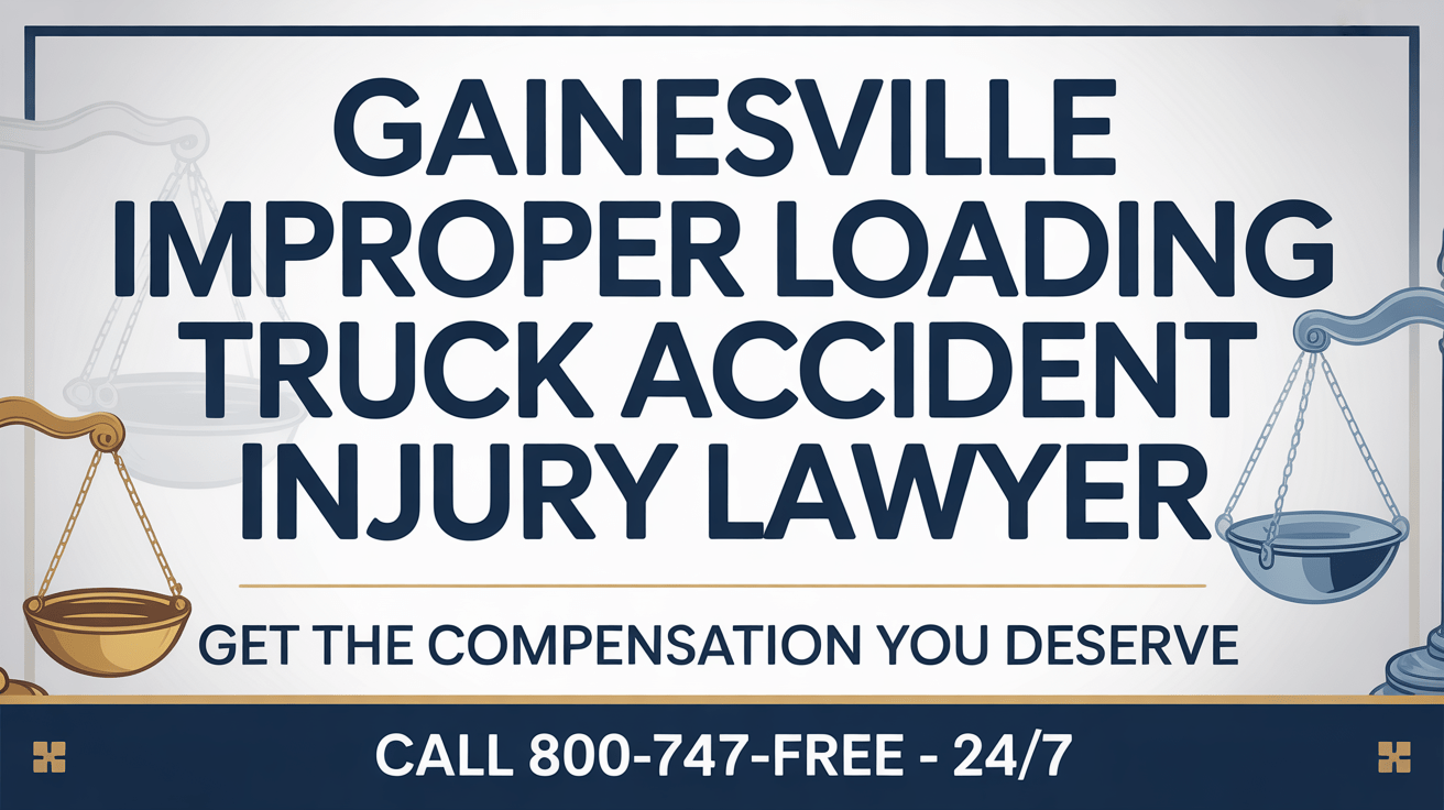 Gainesville Improper Loading Truck Accident Injury Lawyer 