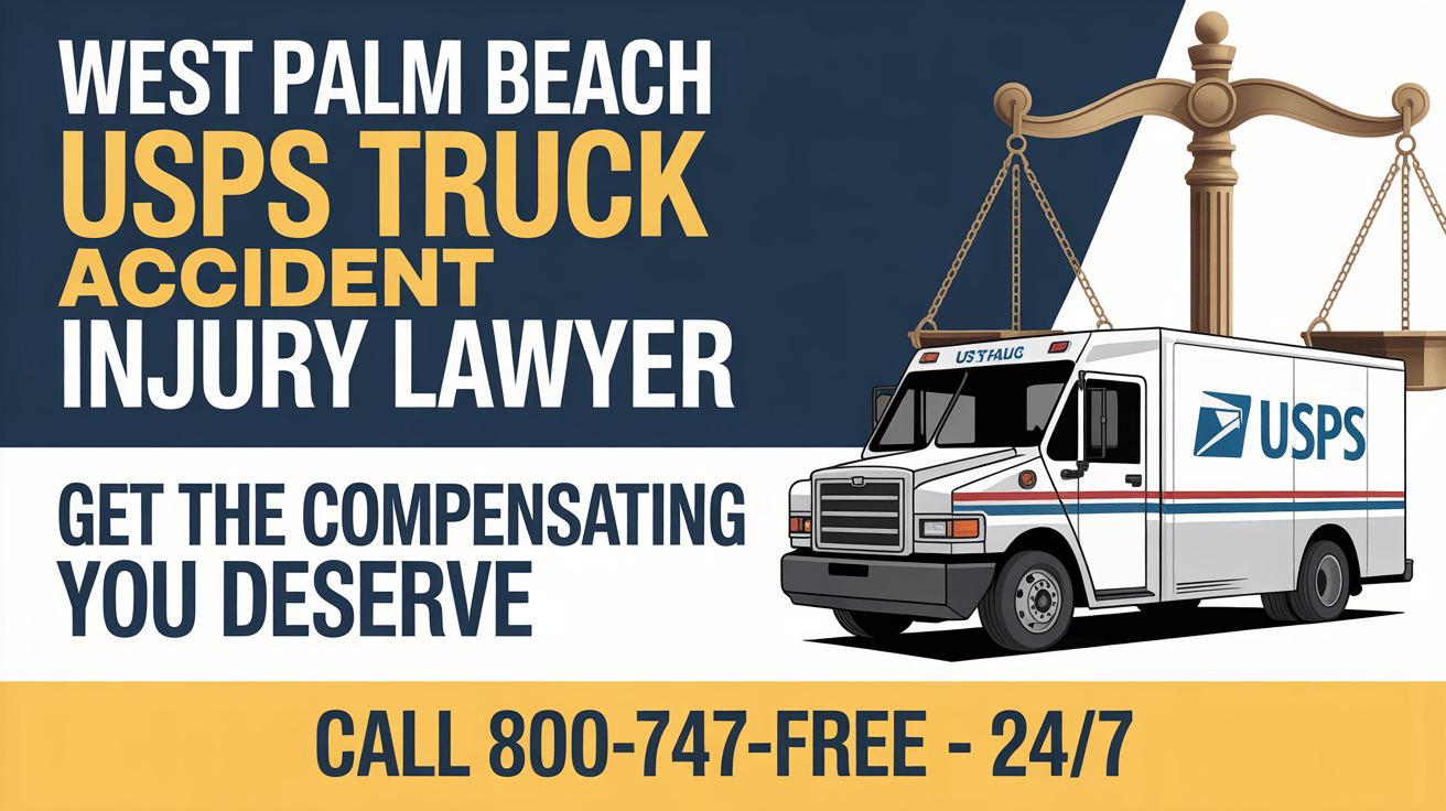 West Palm Beach USPS Truck Accident Injury Lawyer