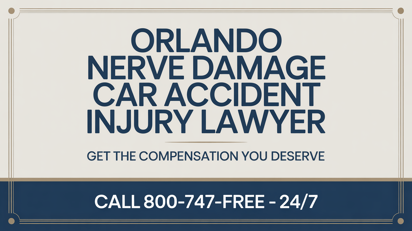 Orlando Nerve Damage Car Accident Injury Lawyer