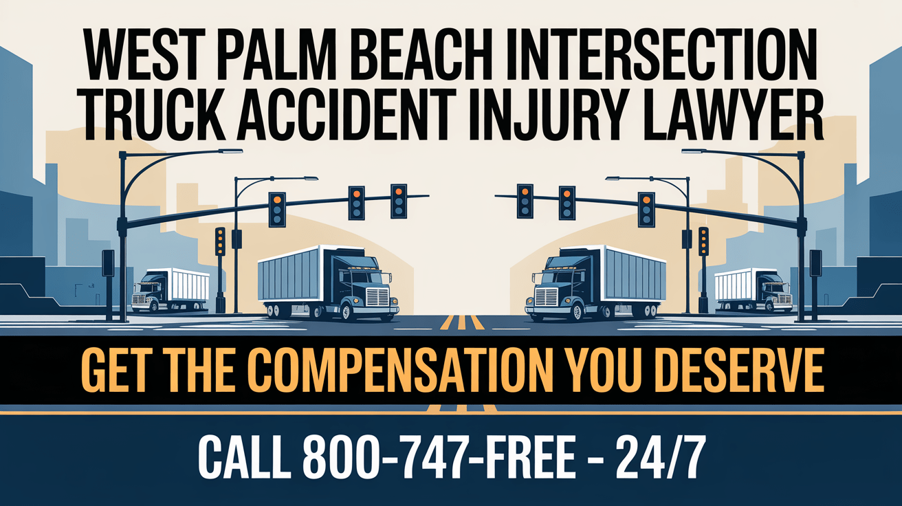 West Palm Beach Intersection Truck Accident Injury Lawyer
