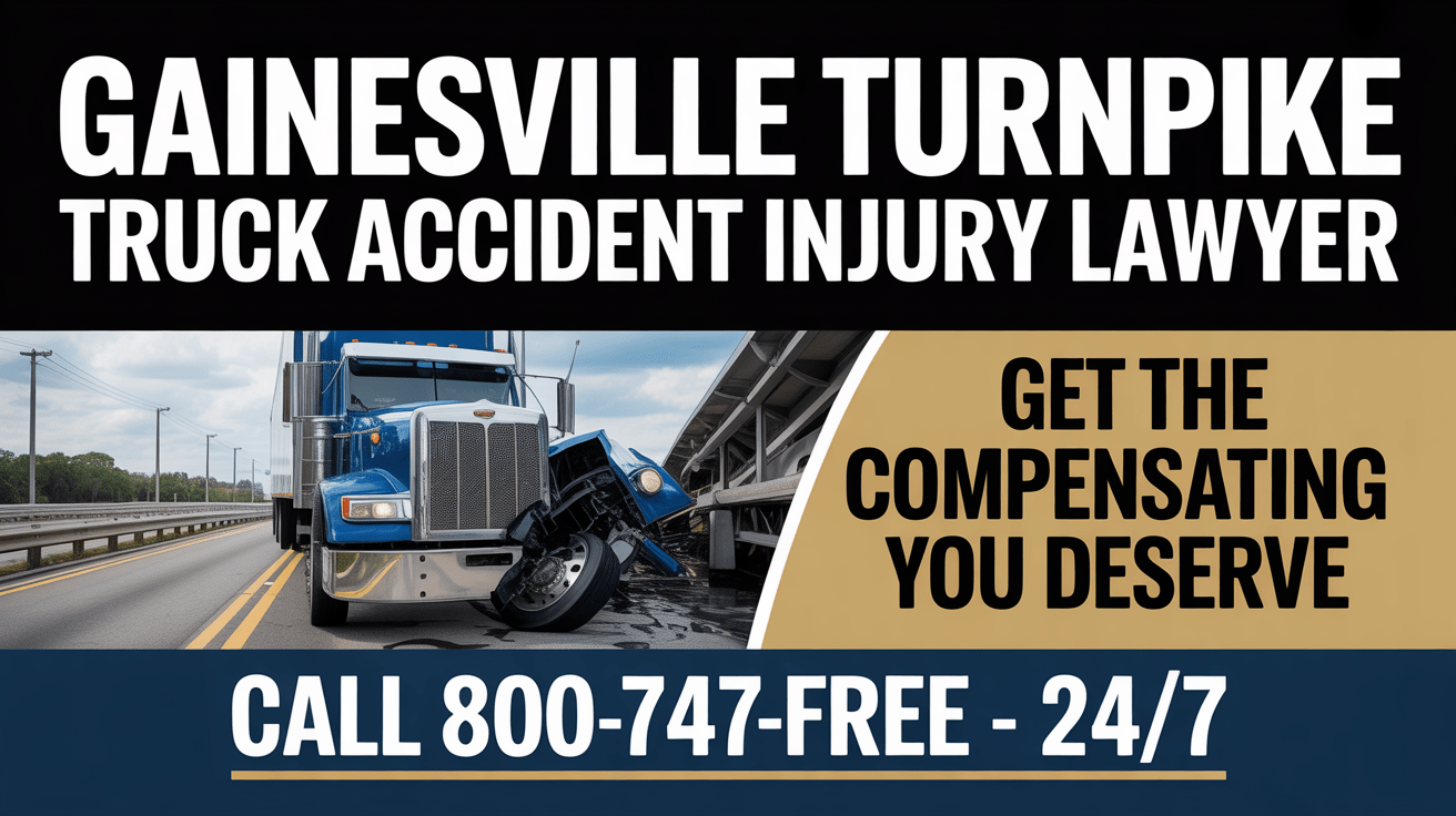 Abogado de lesiones por accidente de camión en la autopista de Gainesville