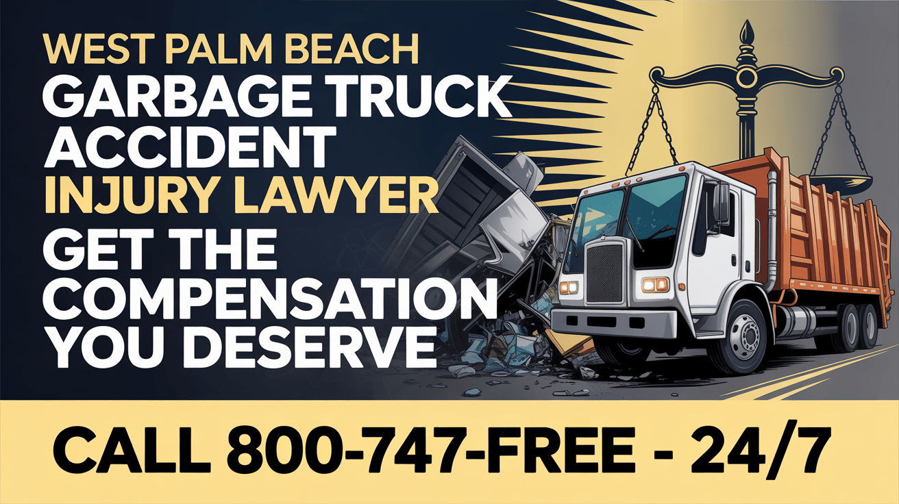 West Palm Beach Garbage Truck Accident Injury Lawyer
