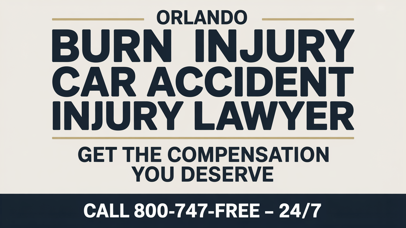 Orlando Burn Injury Car Accident Injury Lawyer