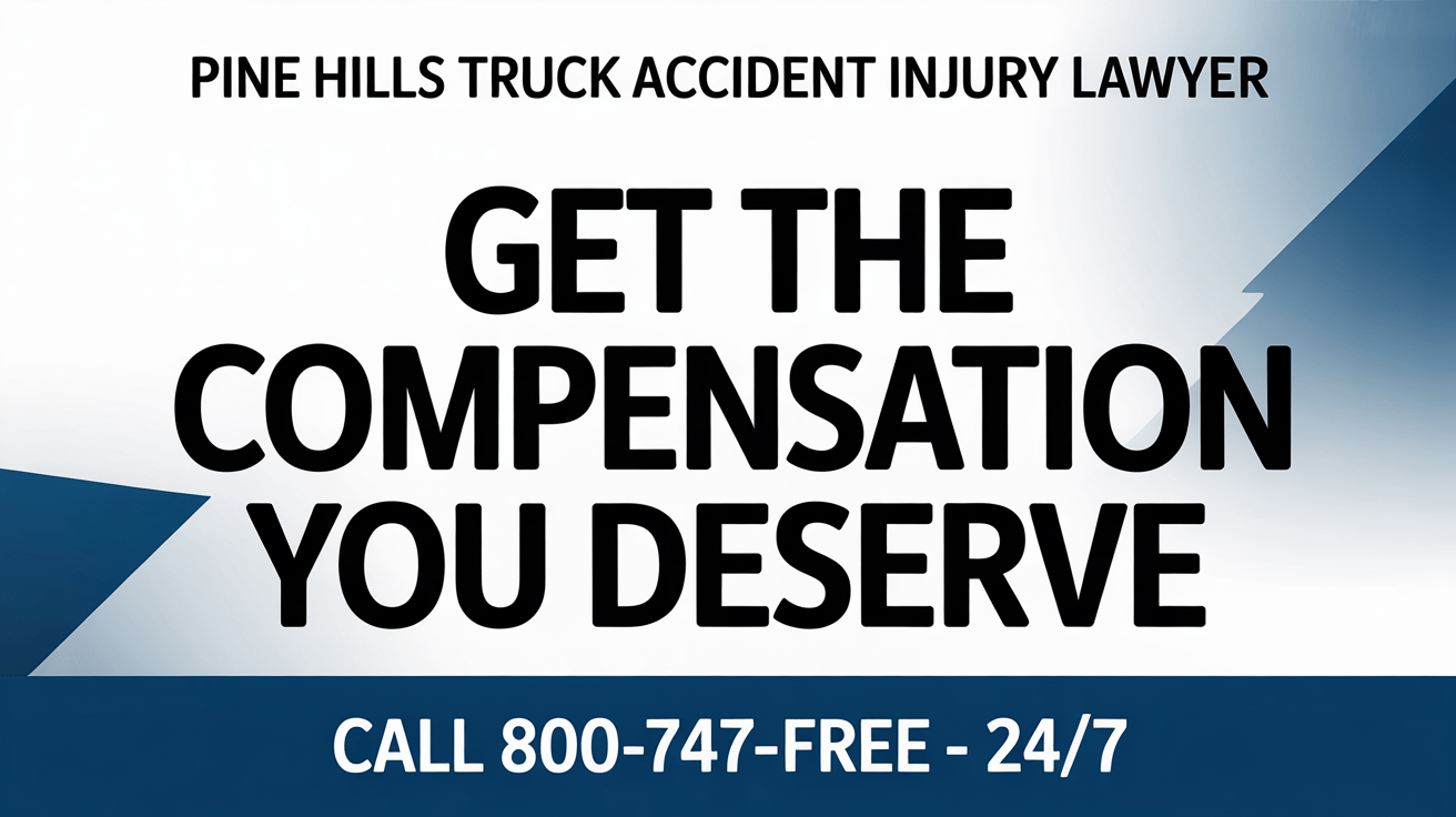 Pine Hills Truck Accident Injury Lawyer