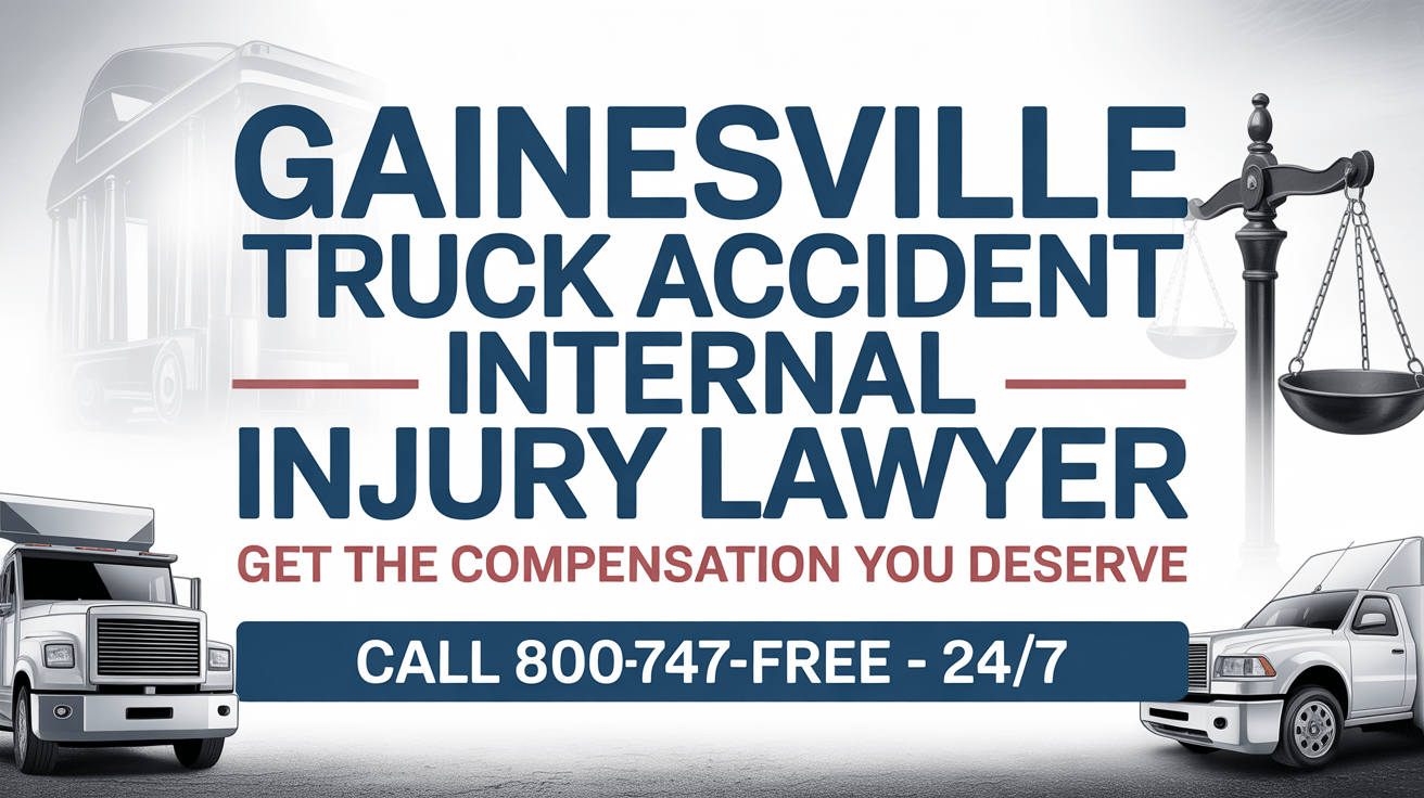 Abogado de Lesiones Internas por Accidentes de Camiones en Gainesville