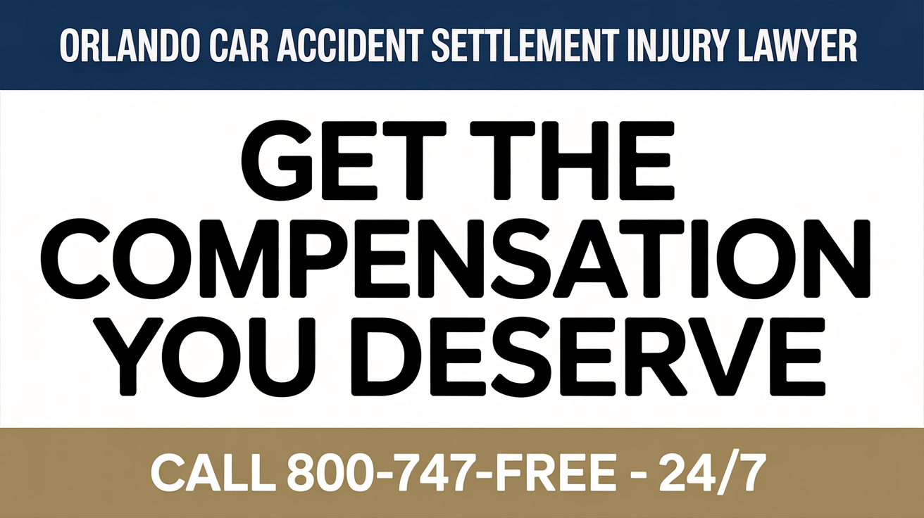 Orlando Car Accident Settlement Injury Lawyer