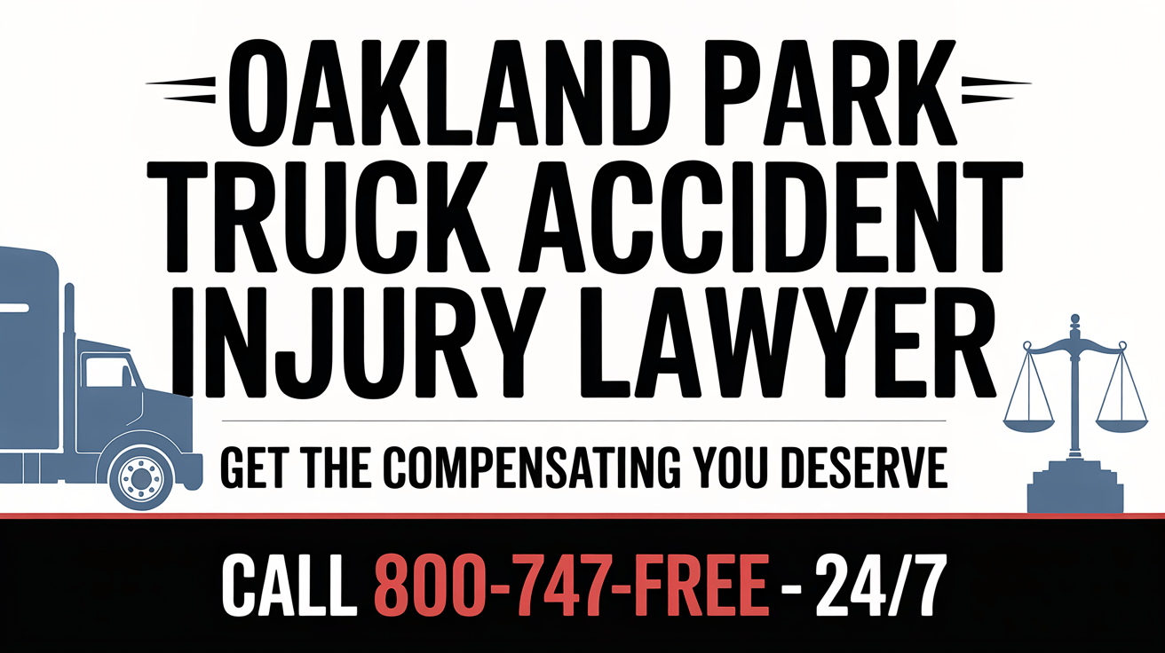 Abogado de Lesiones por Accidentes de Camión en Oakland Park