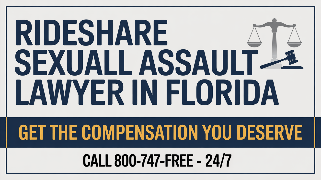 Abogado de agresión sexual en transporte compartido en Florida