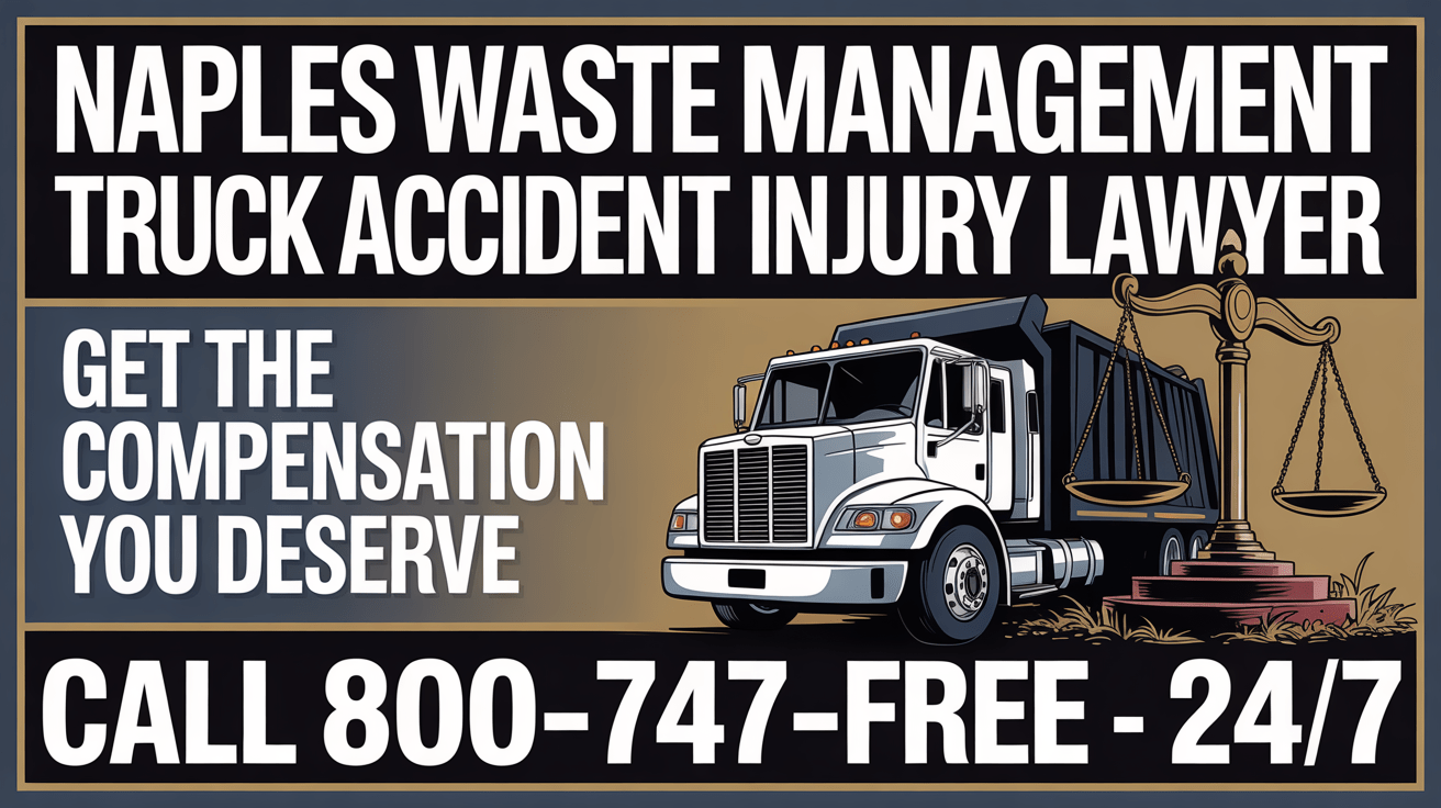 Naples Waste Management Truck Accident Injury Lawyer