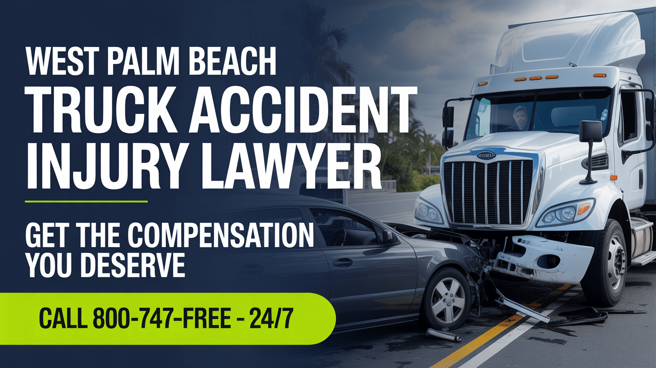 Abogado de lesiones por accidente de camión de Publix en West Palm Beach