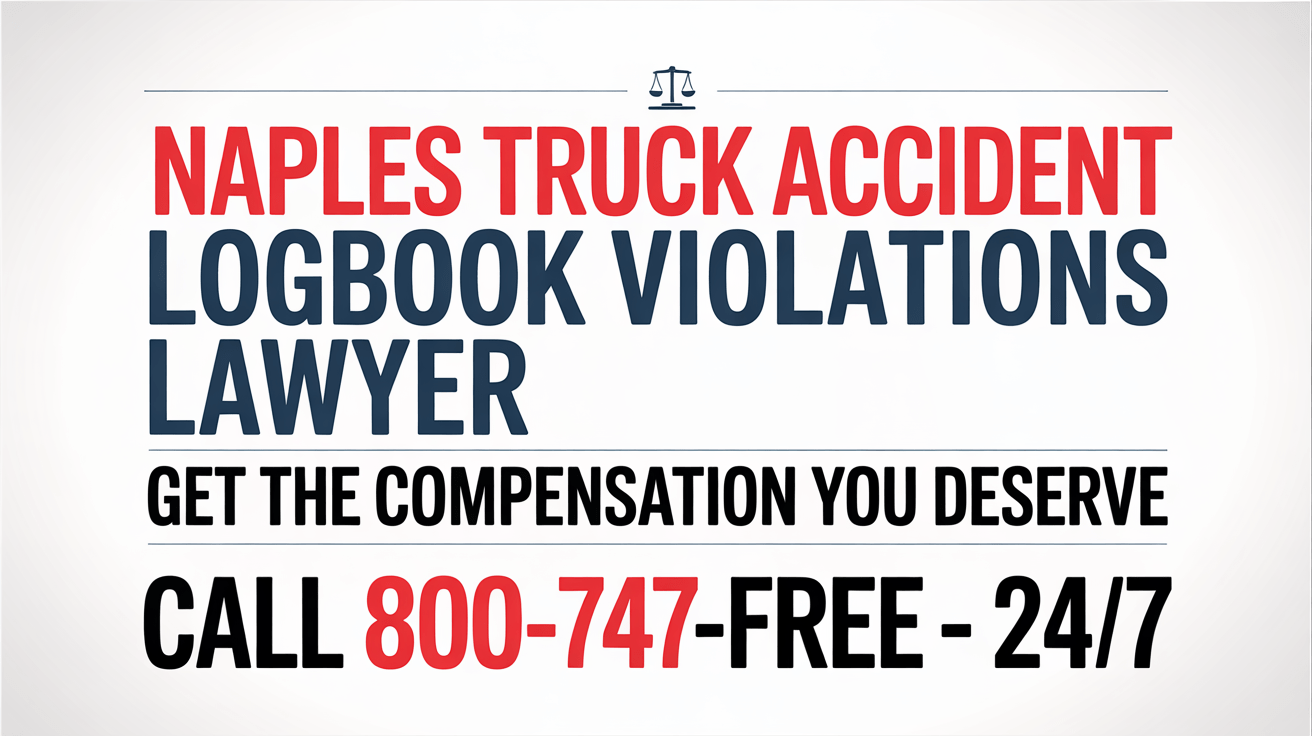 Naples Truck Accident Logbook Violations Lawyer