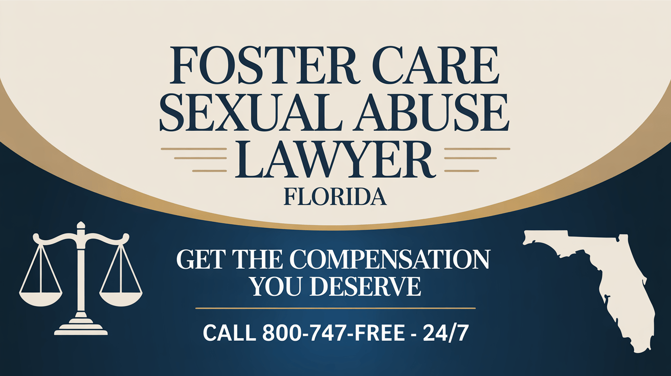 Abogado de abuso sexual en hogares de crianza en Florida