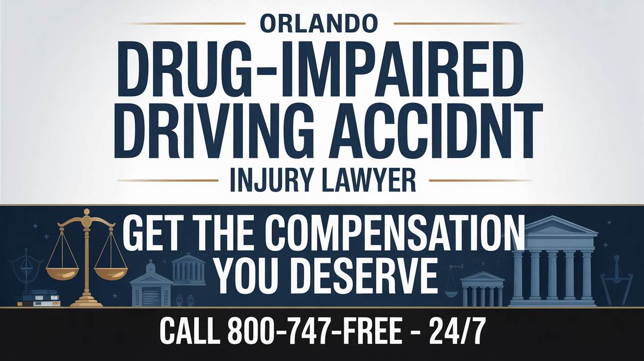 Abogado de lesiones por accidente de conducción bajo la influencia de drogas en Orlando