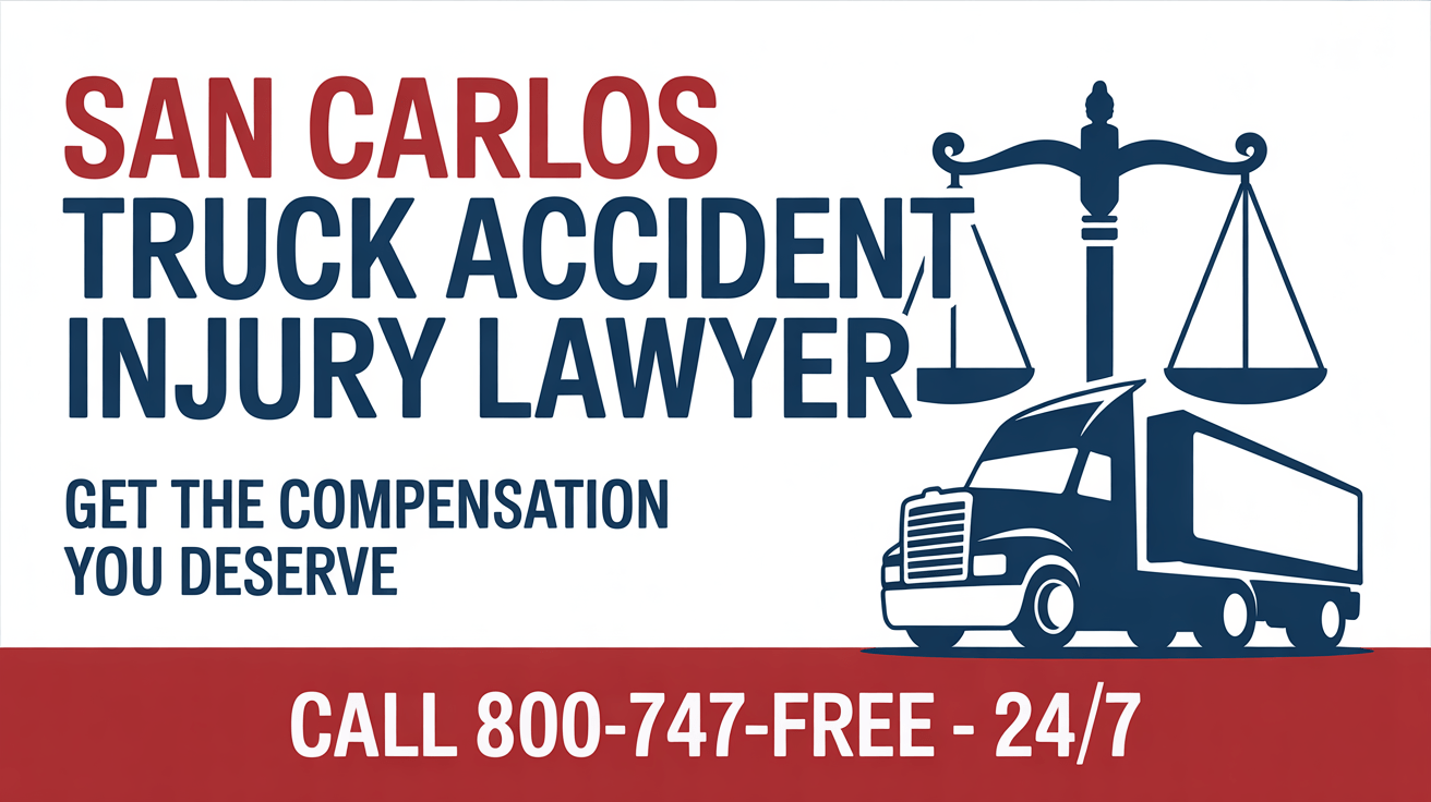 San Carlos Truck Accident Injury Lawyer
