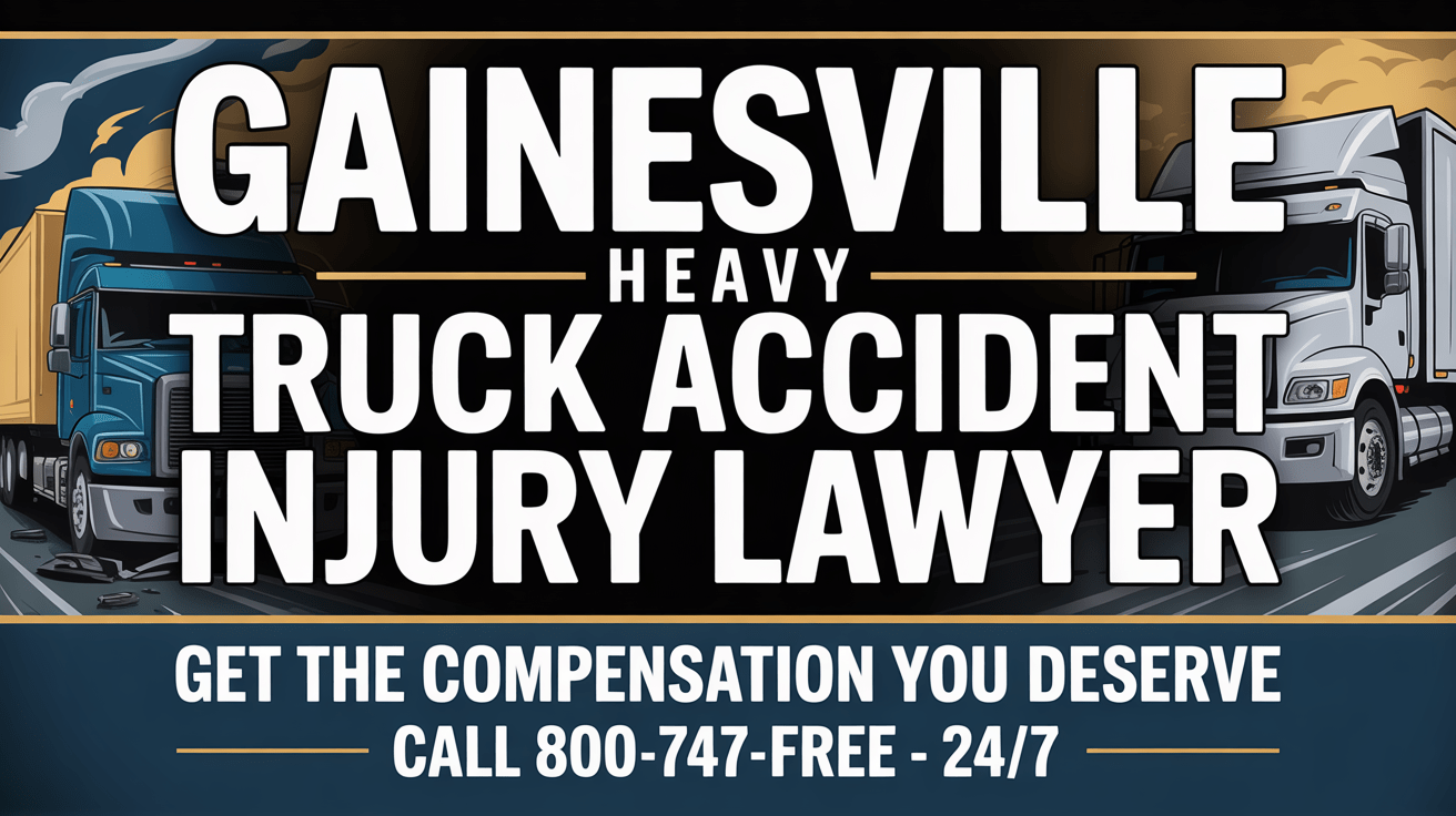 Abogado de Lesiones por Accidentes de Camiones Pesados en Gainesville