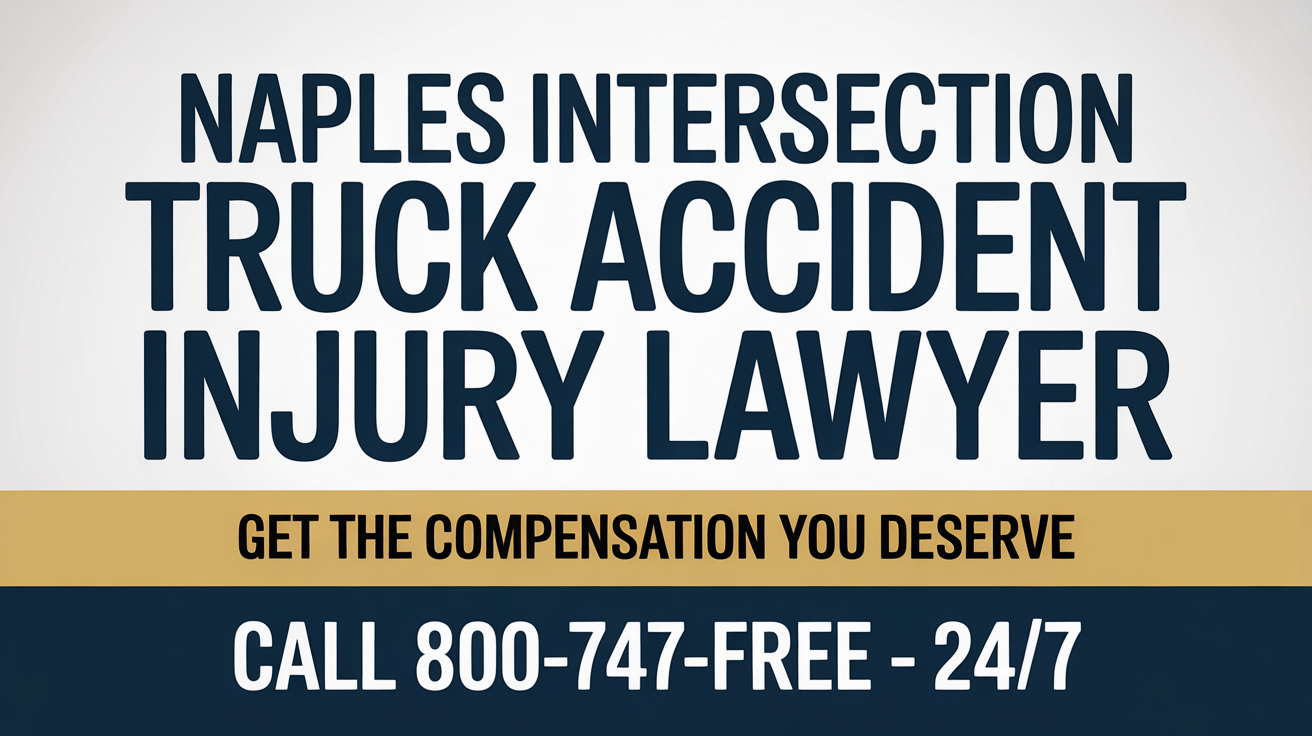 Naples Intersection Truck Accident Injury Lawye