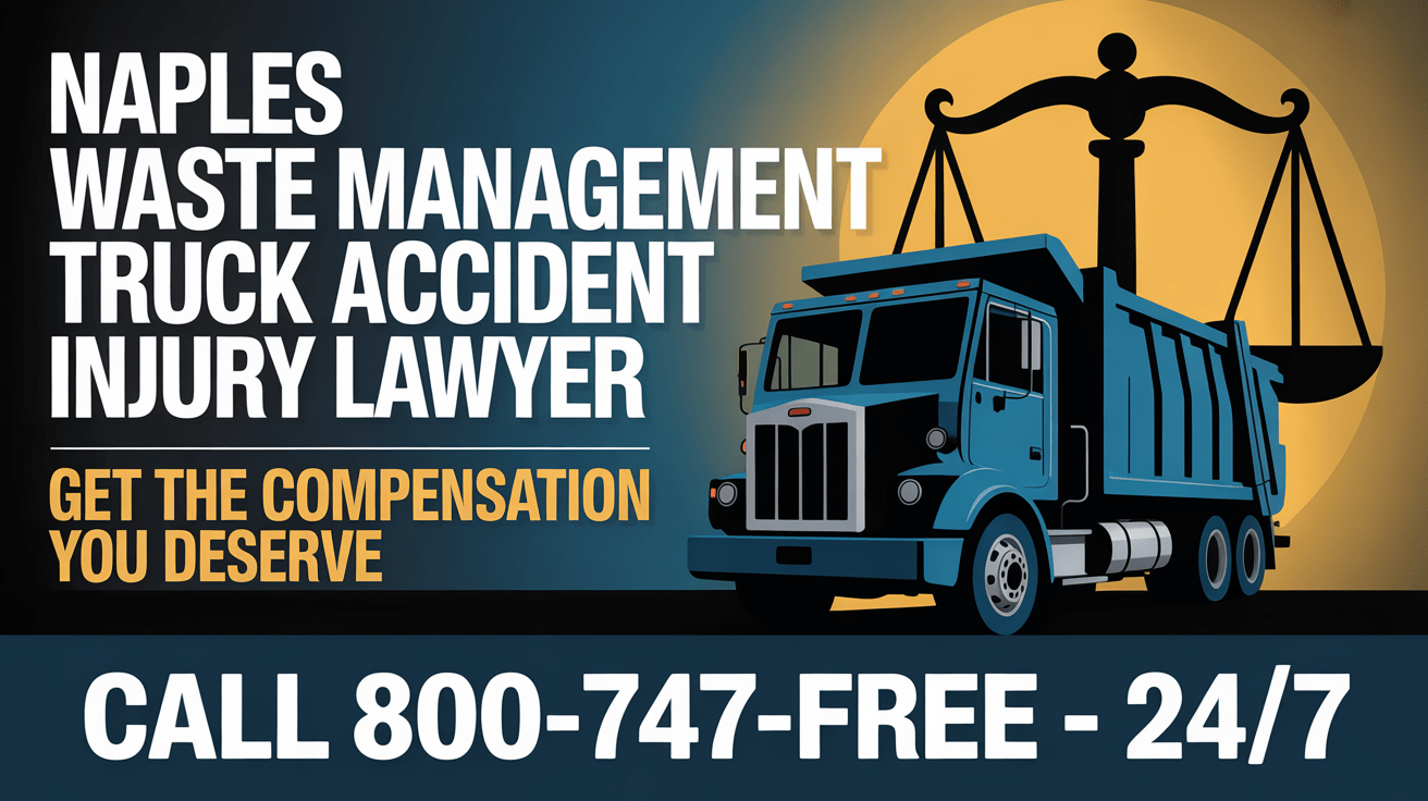 Naples Waste Management Truck Accident Injury Lawyer