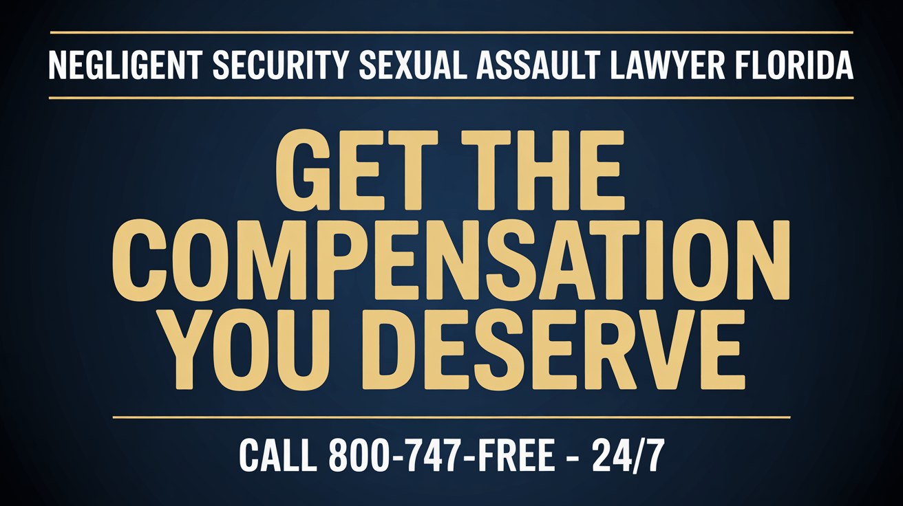 Abogado de Asalto Sexual por Negligencia en la Seguridad en Florida