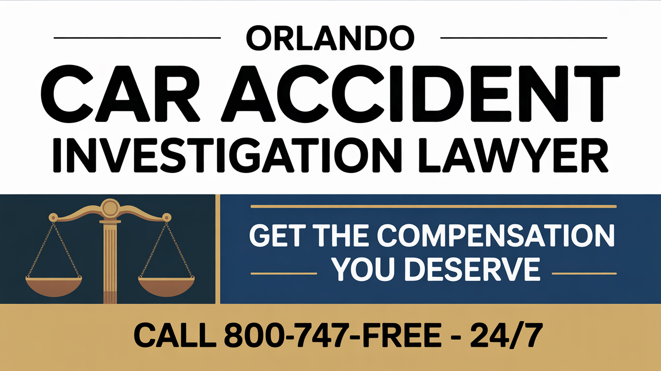 Abogado de Investigación de Accidentes de Automóvil en Orlando