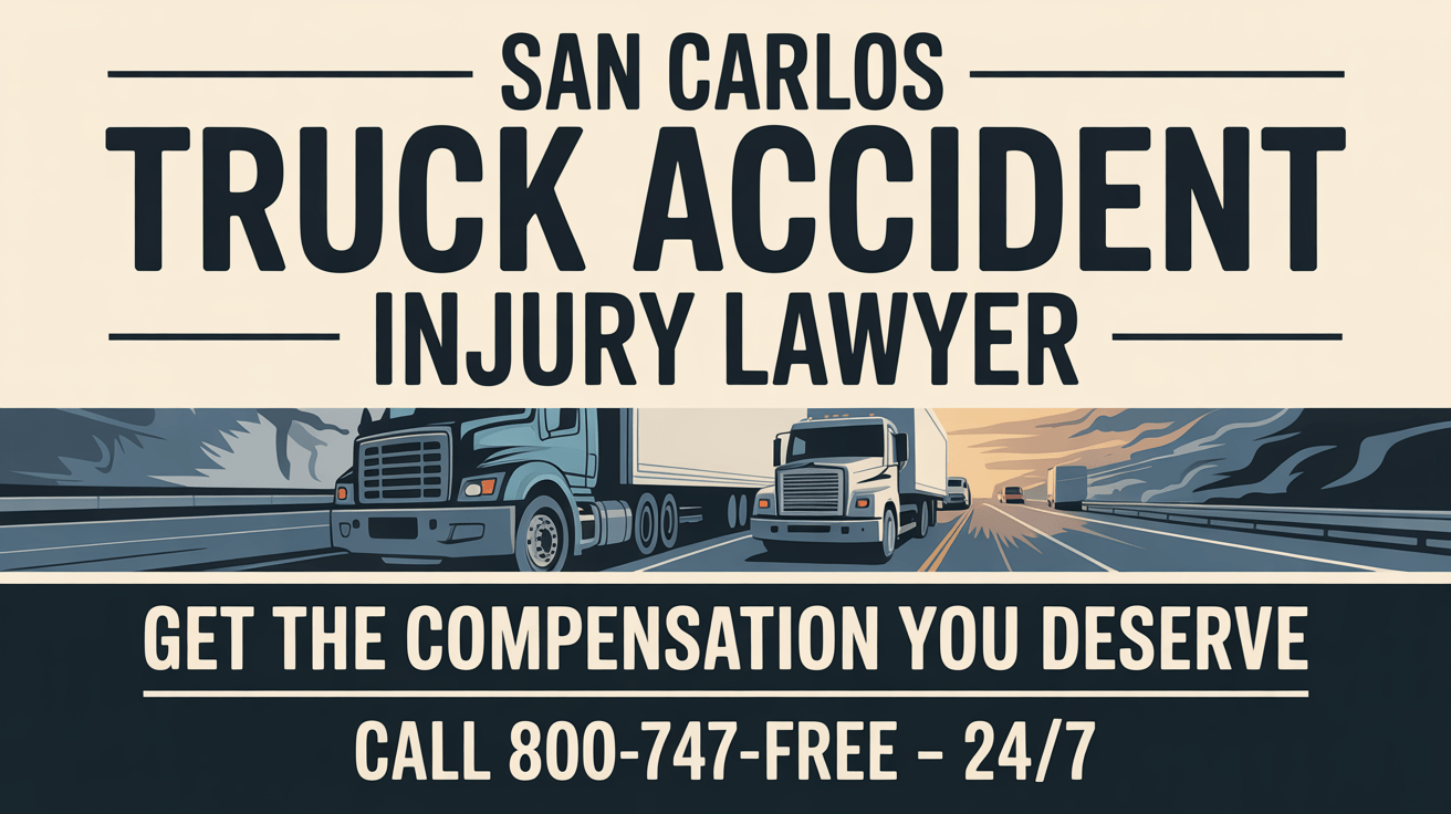 San Carlos Truck Accident Injury Lawyer