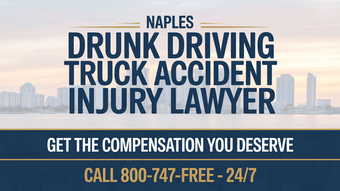 Naples Drunk Driving Truck Accident Injury Lawyer