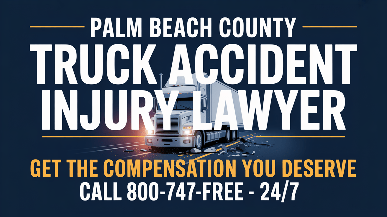 Palm Beach County Truck Accident Injury Lawyer
