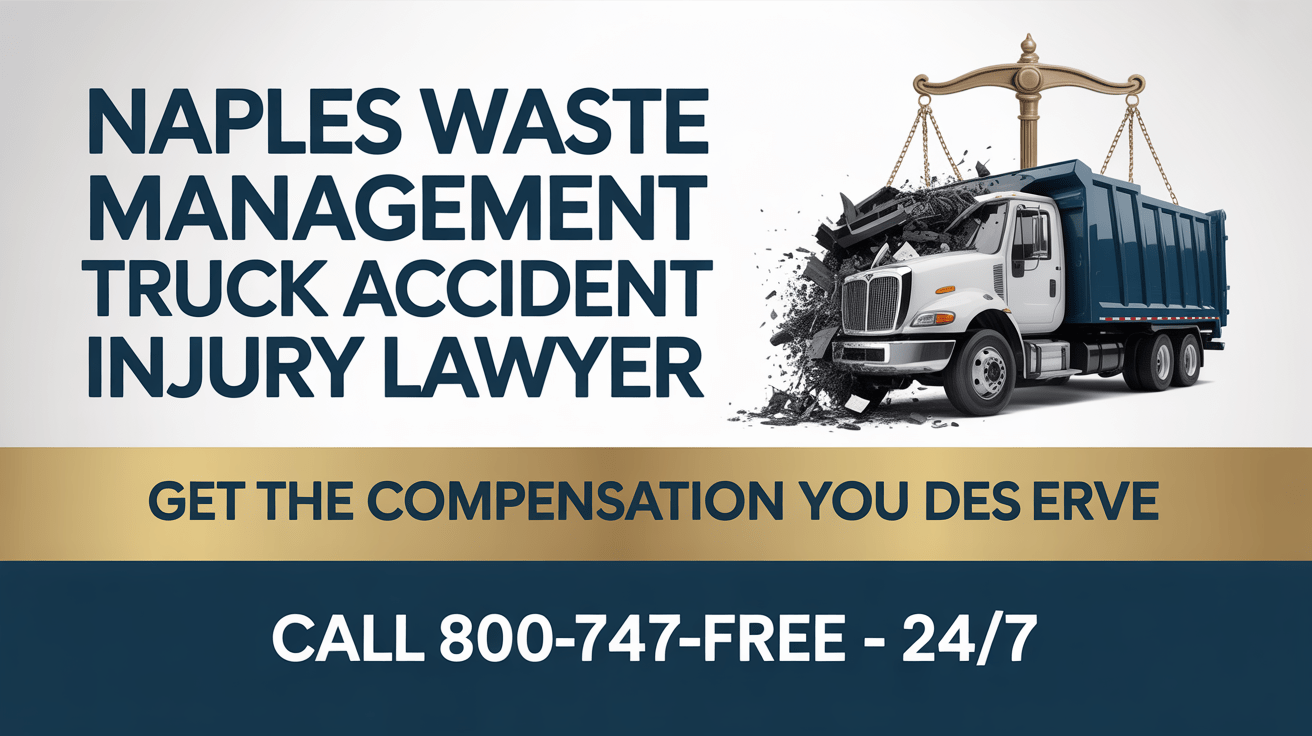 Naples Waste Management Truck Accident Injury Lawyer