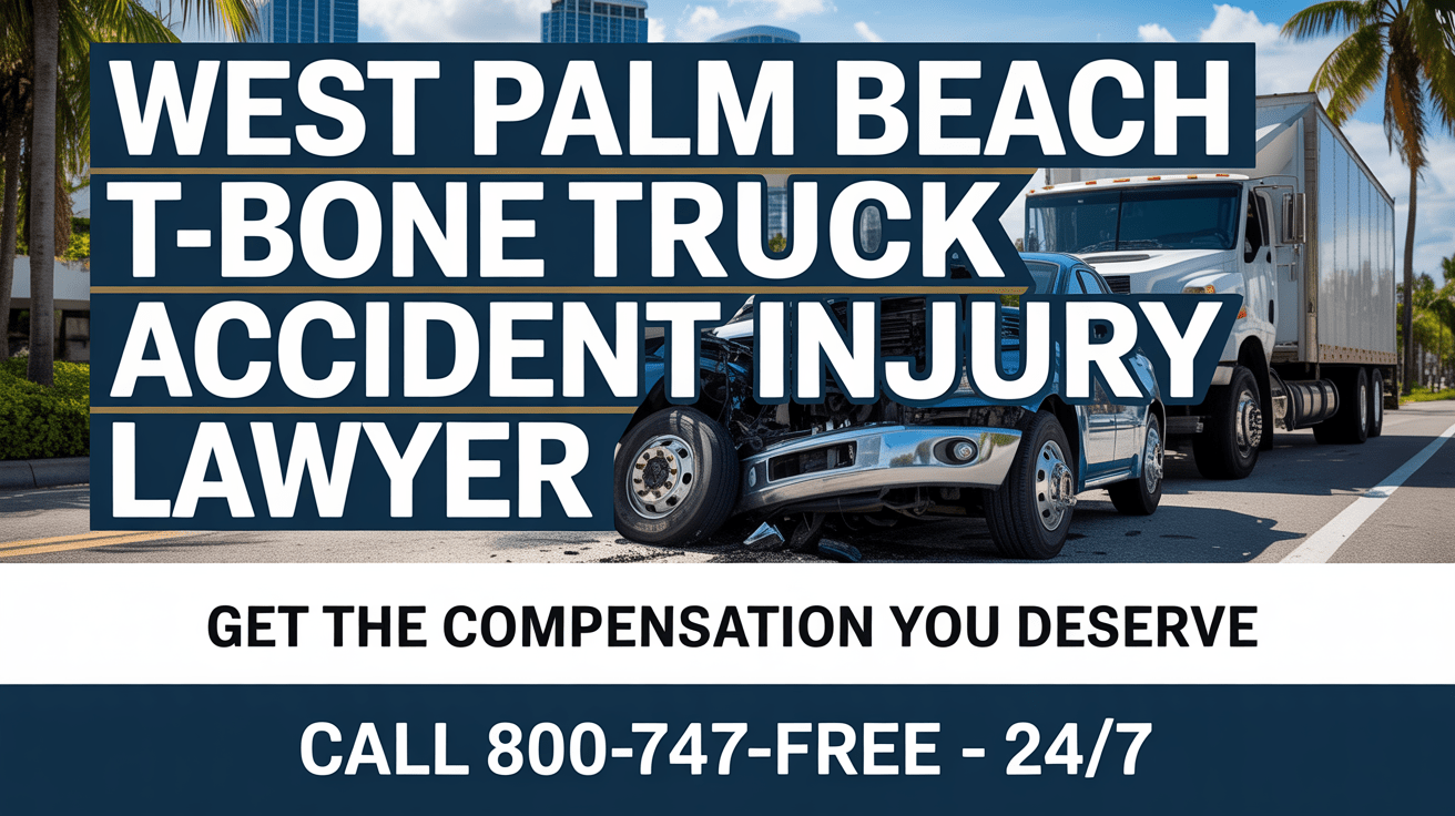 Abogado de Lesiones por Accidentes de Camiones T-Bone en West Palm Beach
