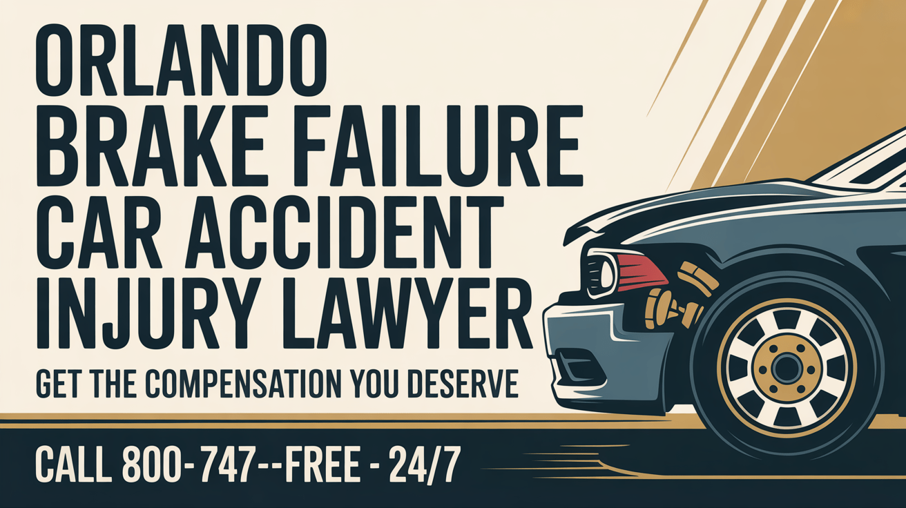 Orlando Brake Failure Car Accident Injury Lawyer