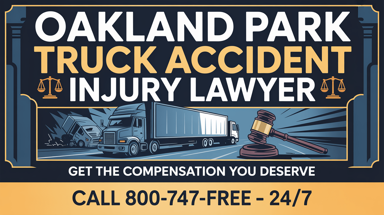 Abogado de Lesiones por Accidentes de Camión en Oakland Park
