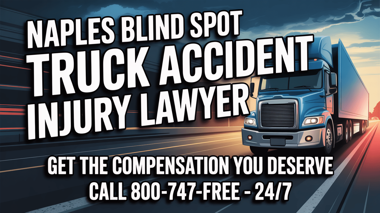 Naples Blind Spot Truck Accident Injury Lawyer