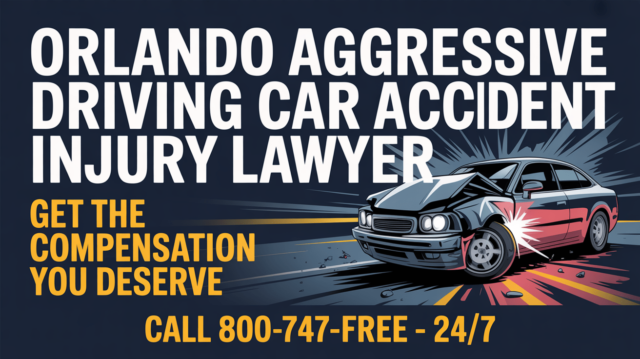 Abogado de Lesiones por Accidente de Coche por Conducción Agresiva en Orlando
