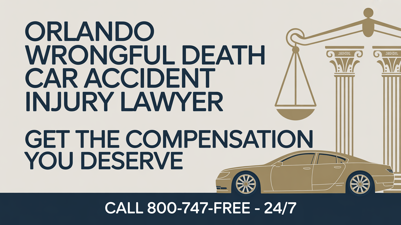 Abogado de Lesiones por Accidentes de Automóvil por Muerte por Negligencia en Orlando