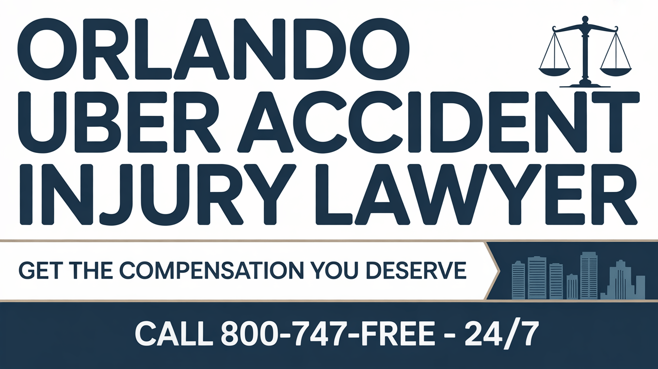 Abogado de lesiones por accidente de Uber en Orlando