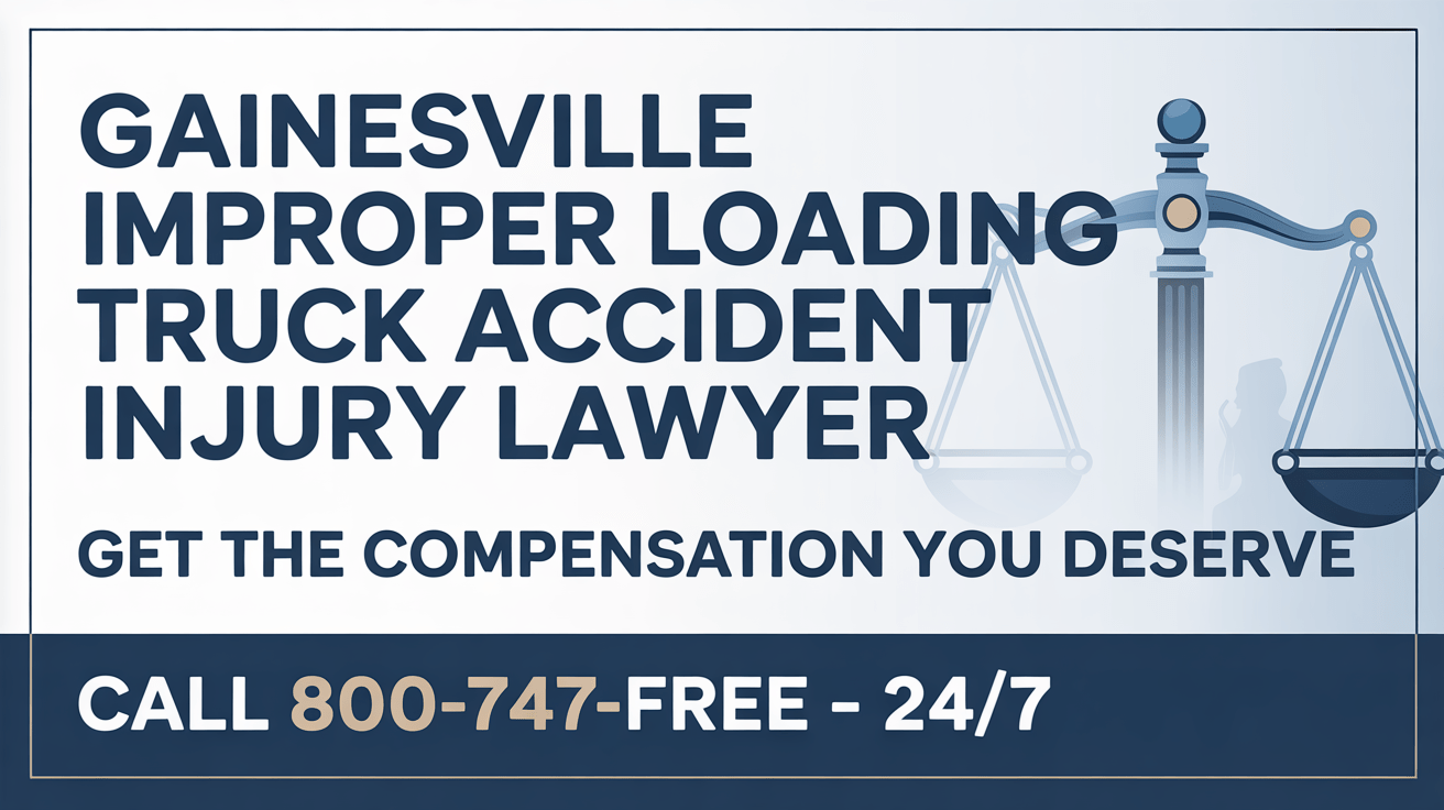 Gainesville Improper Loading Truck Accident Injury Lawyer 